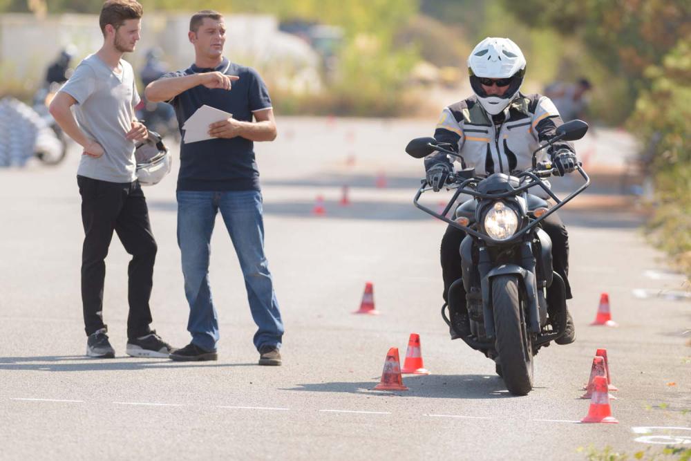 Le permis moto